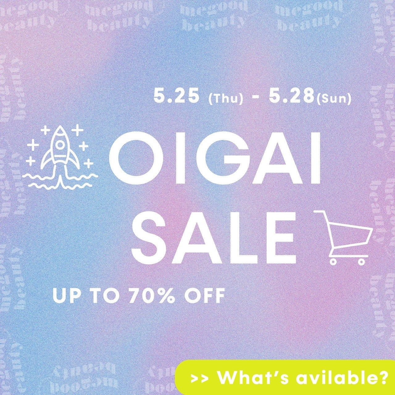 【✨OIGAI SALE 告知✨】