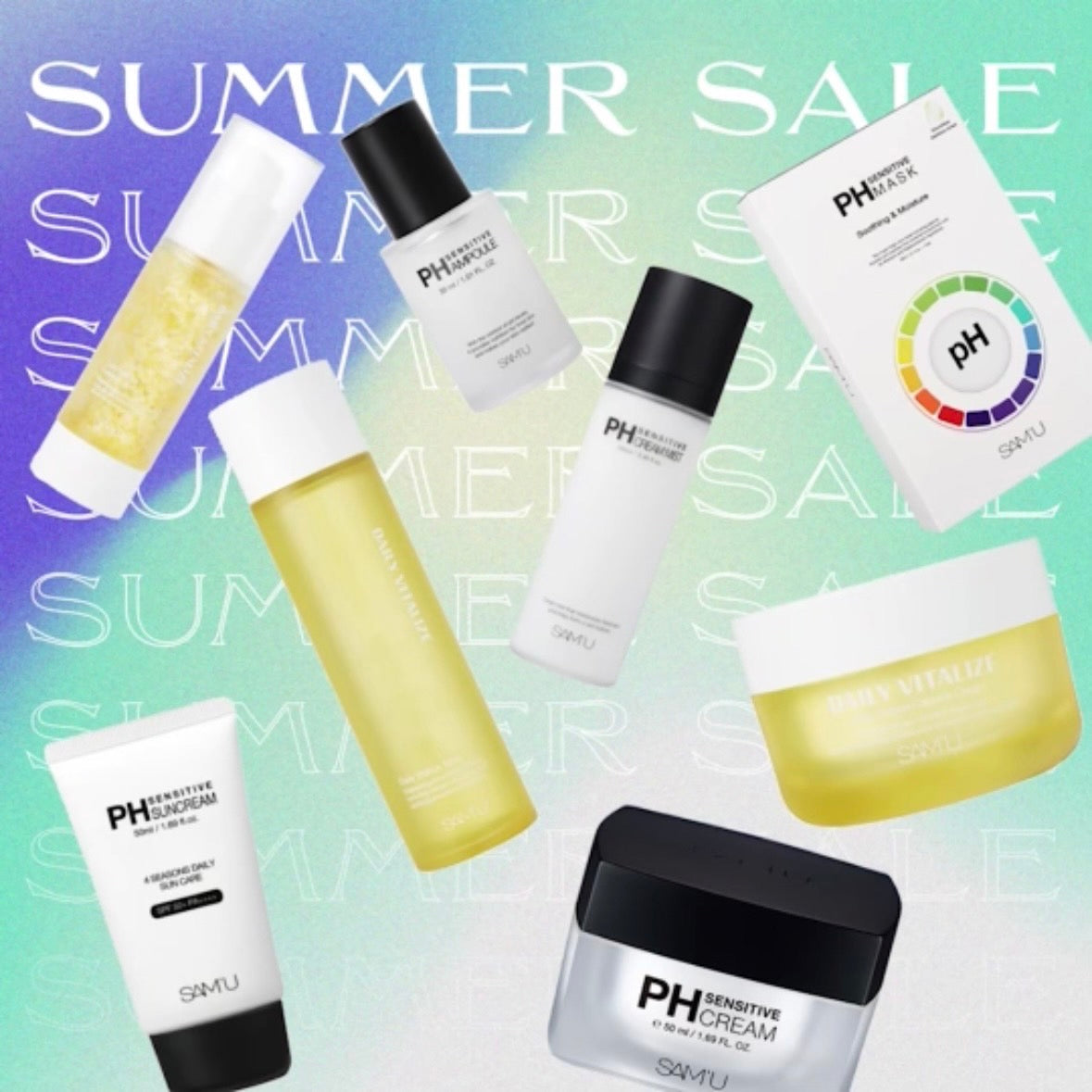 【🍹EVENT告知🍹】SAM’U全商品20%OFFセール&リフィルもトナーも発売⛵