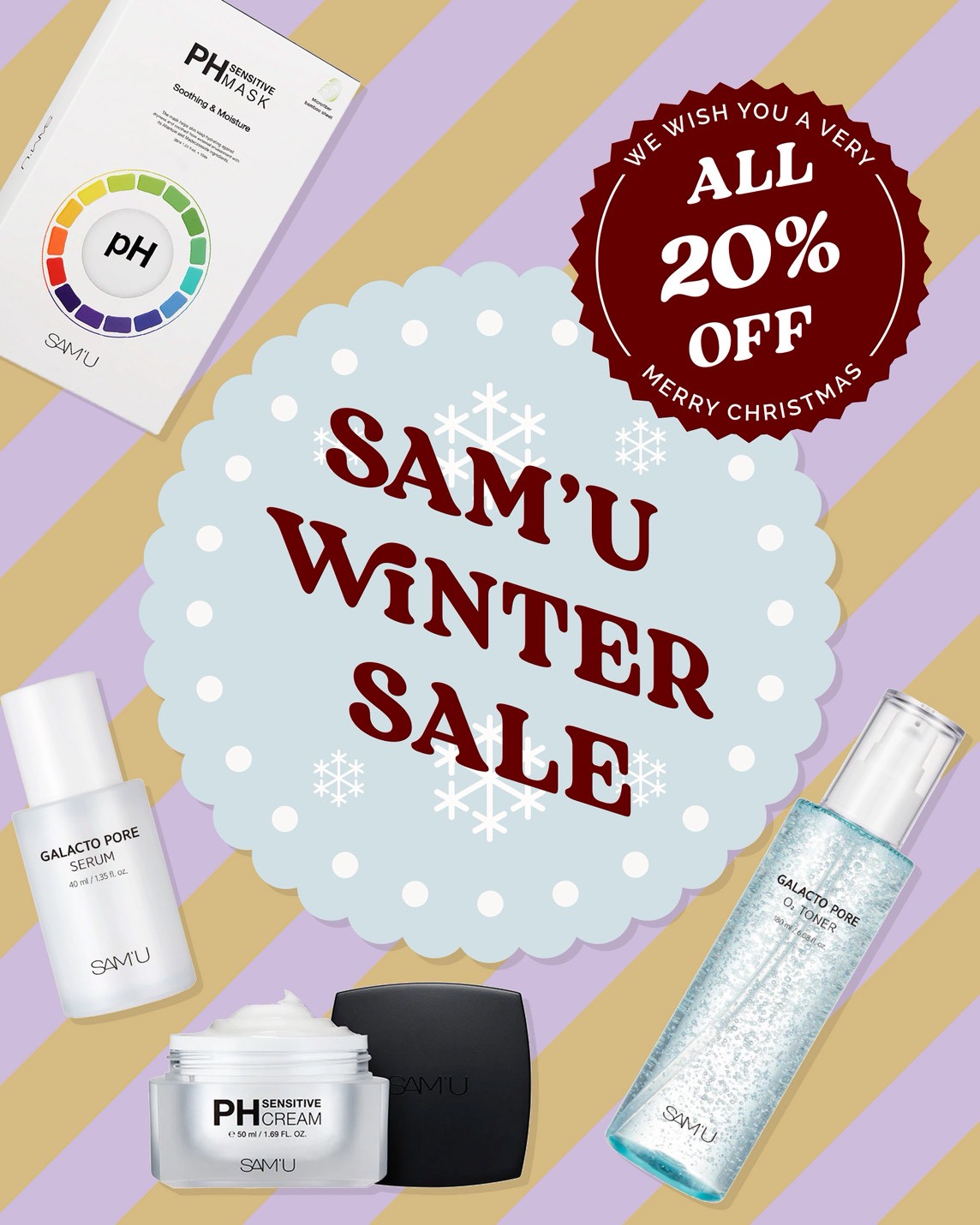 SAM’U WINTER SALE開催⛄✨