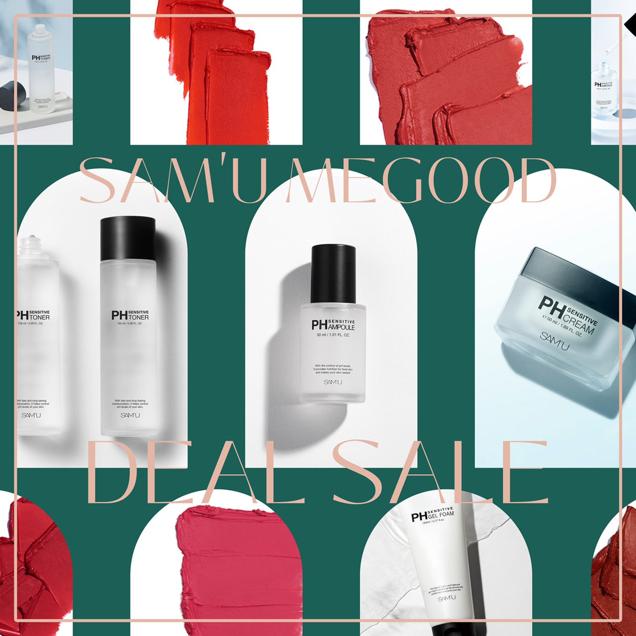 【SAM'U MEGOOD DEAL SALE】3/1-3/9 SAM'U20%OFF!!
