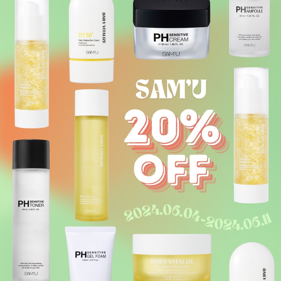 【✨ALL 20%OFF✨】SAM'U SUMMER SALE 開催決定🏖️💚