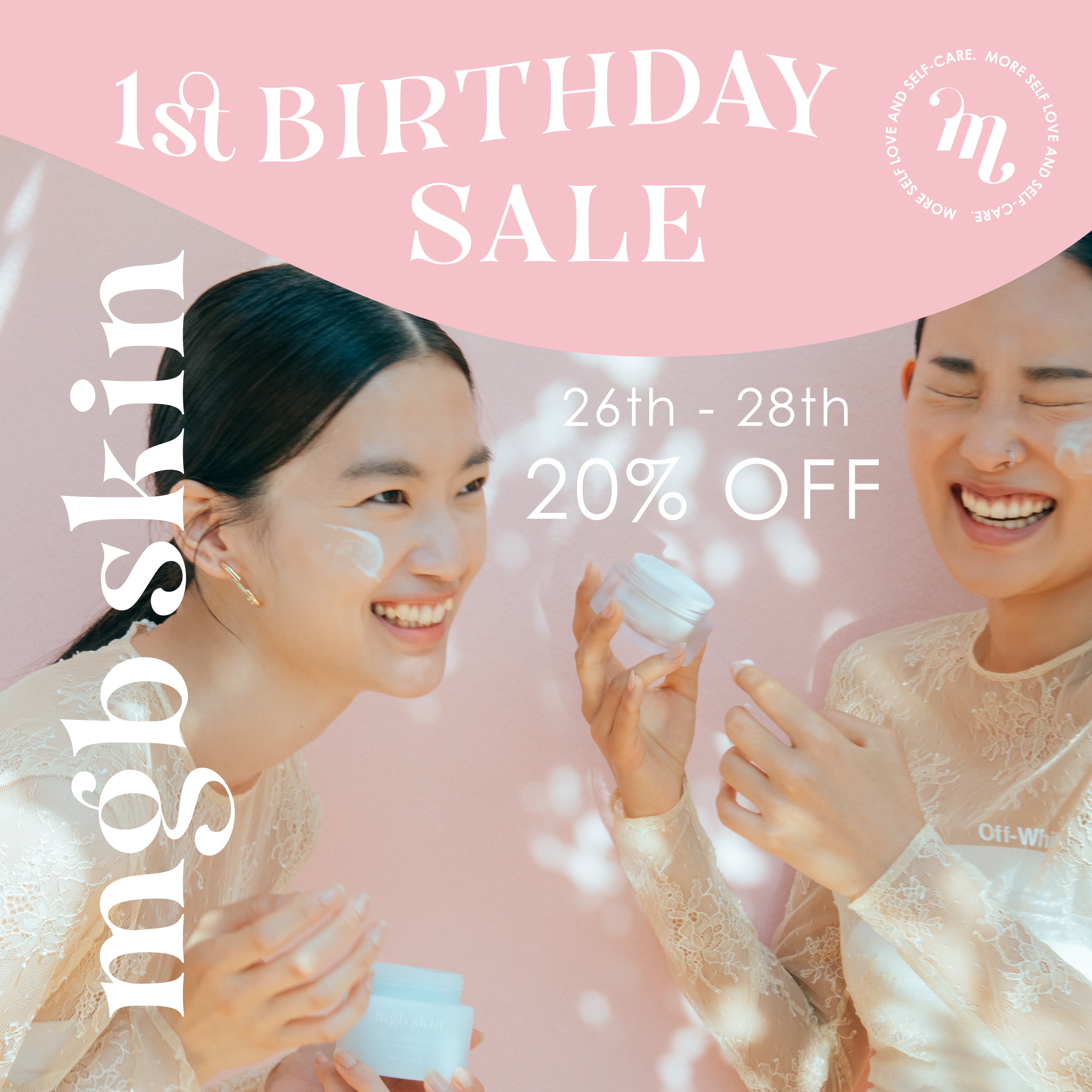 【ANNOUNCE】mgb skin 1st BIRTHDAY EVENT③