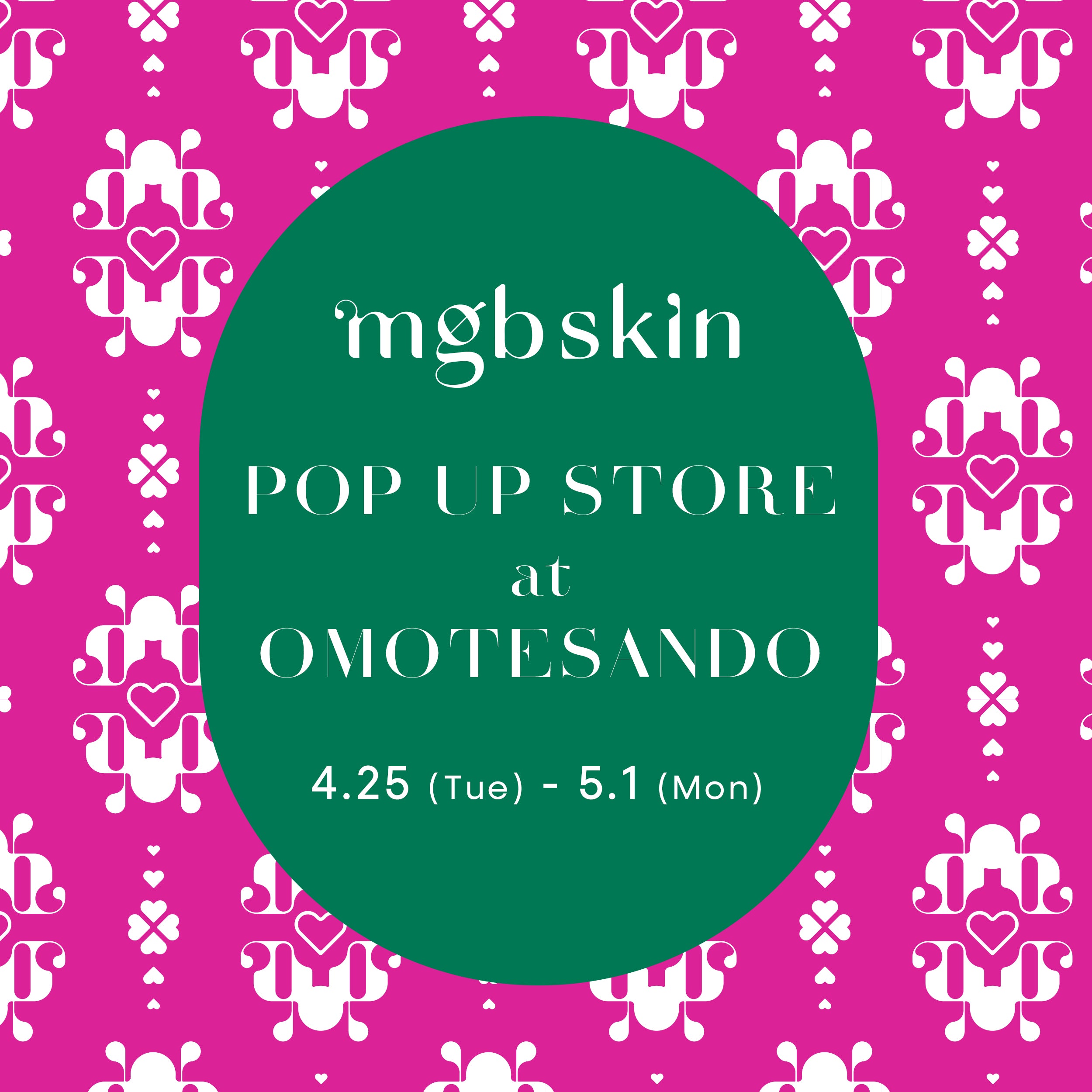ð·BIG NEWSð·ïŒPOP UP STORE at OMOTESANDO!
