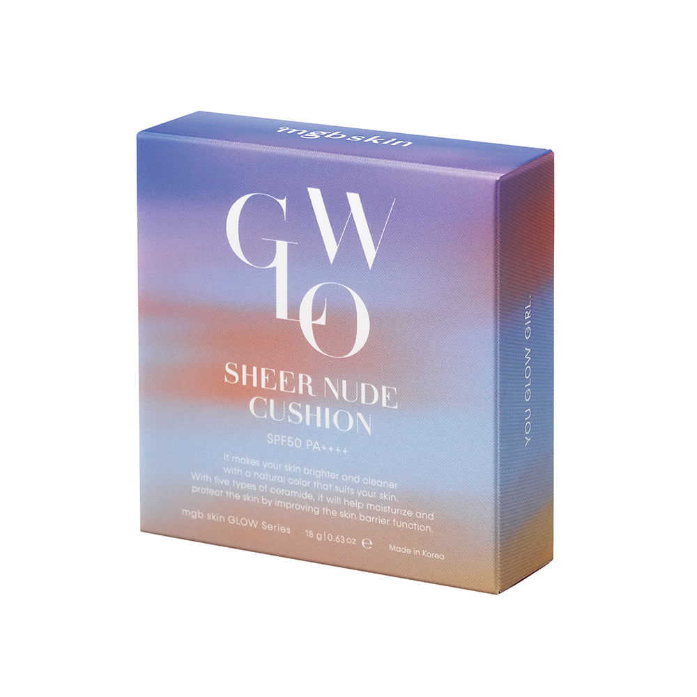 GLOW SHEER NUDE CUSHION <br>SPF50 PA++++