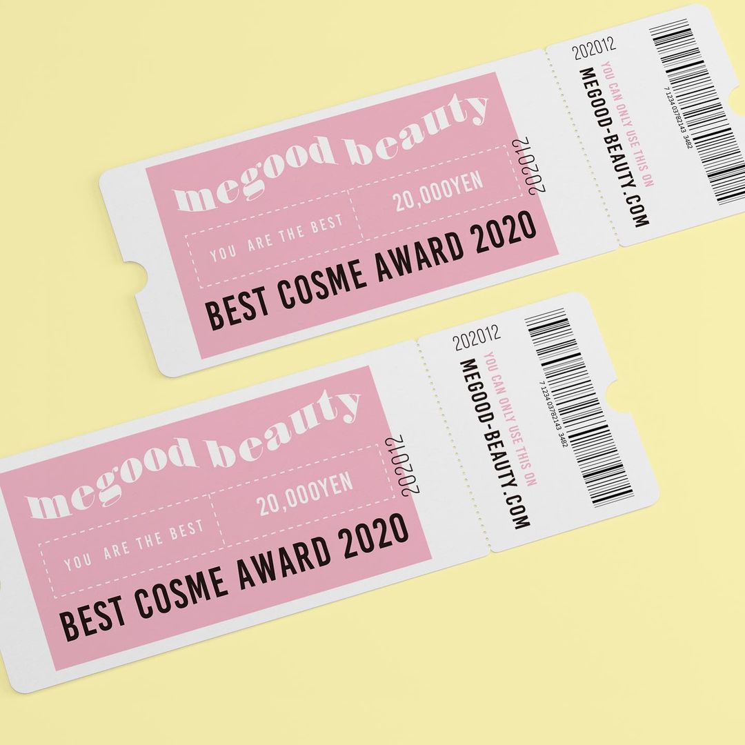 【SPECIAL EVENT】MEGOOD BEAUTY BEST COSME AWARD 2020