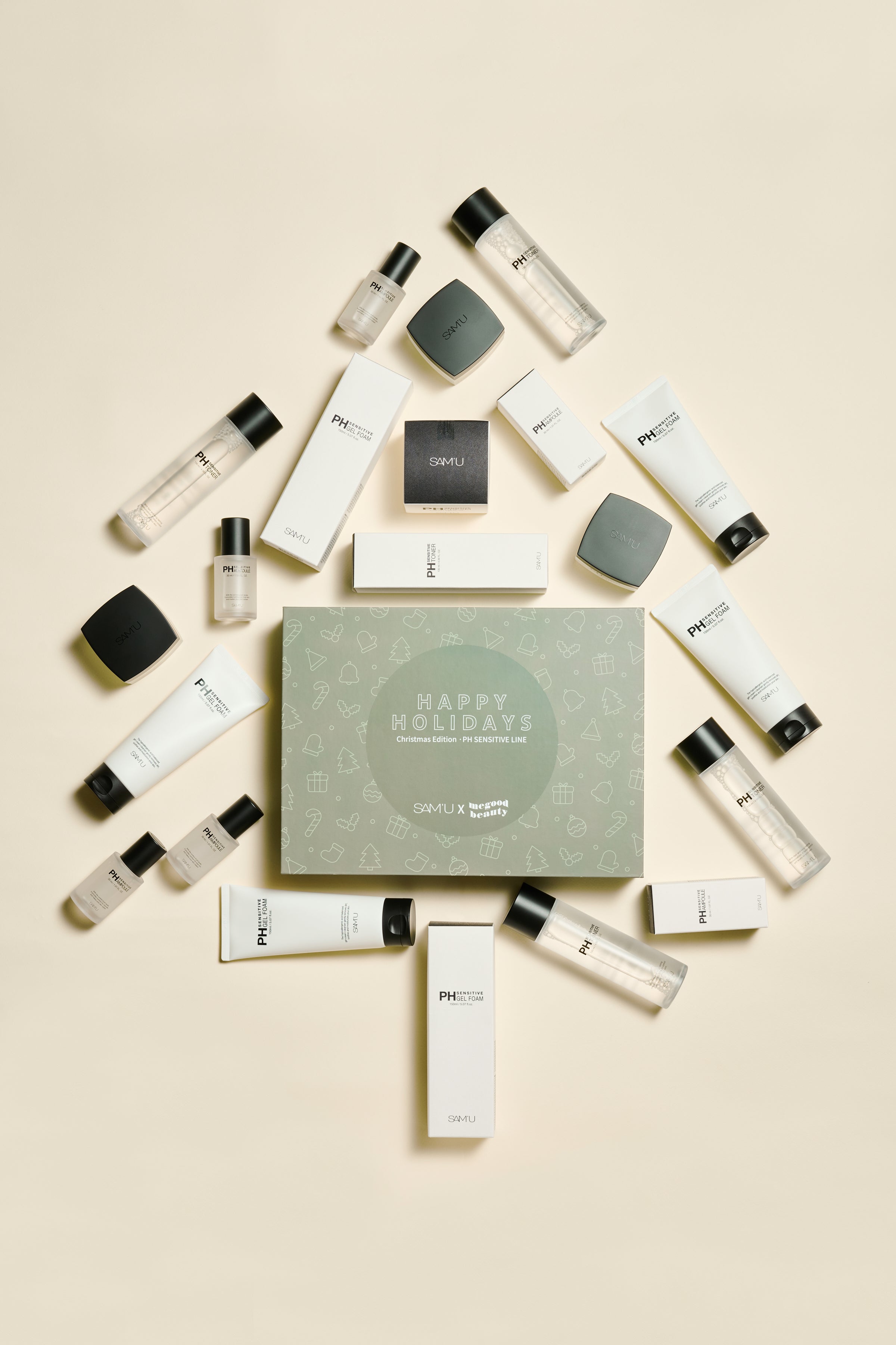 SAM'U × megood beauty HOLIDAY BOX