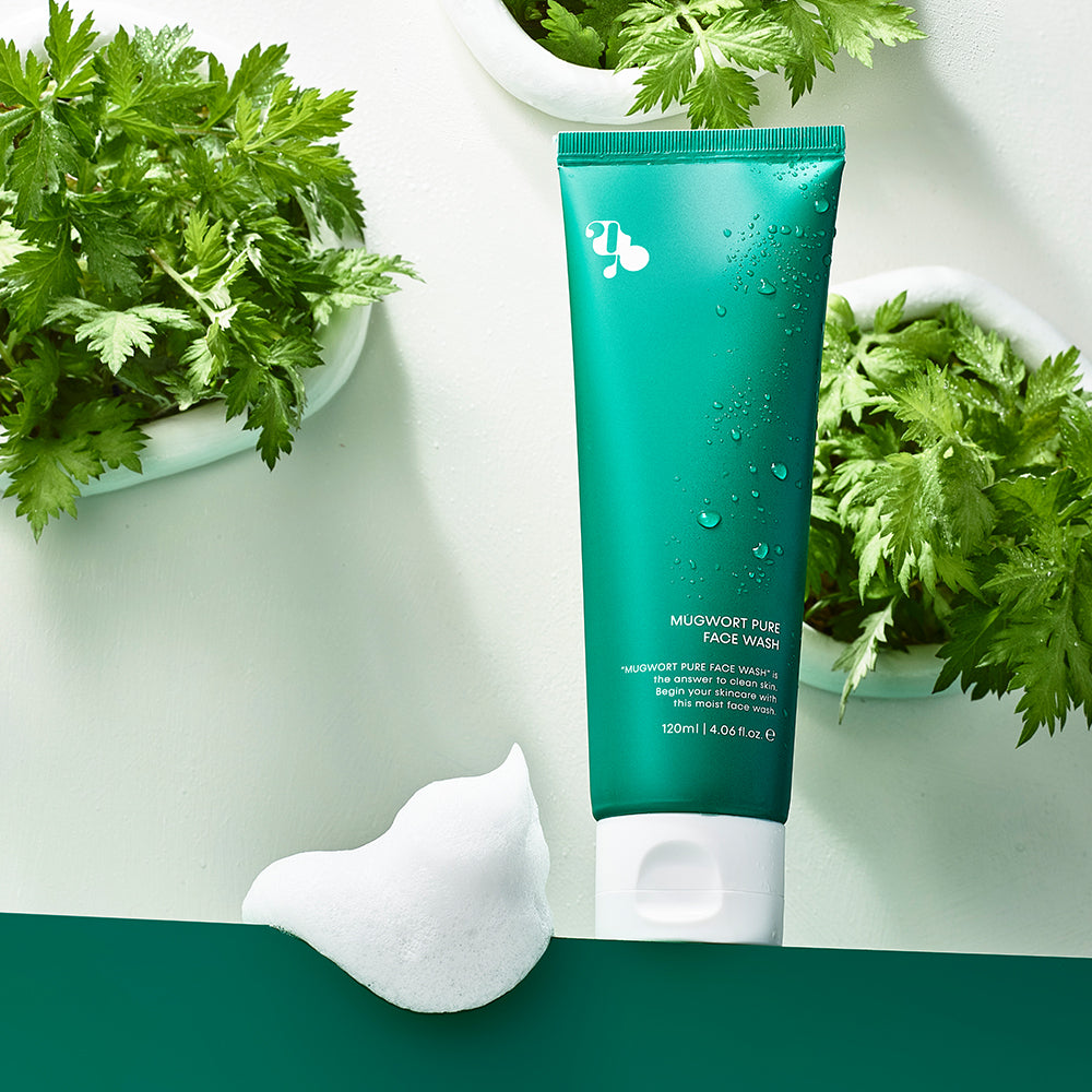 MUGWORT PURE FACE WASH、TONER MOIST